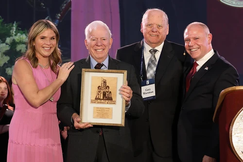 General Terrence R. Dake Receiving an award